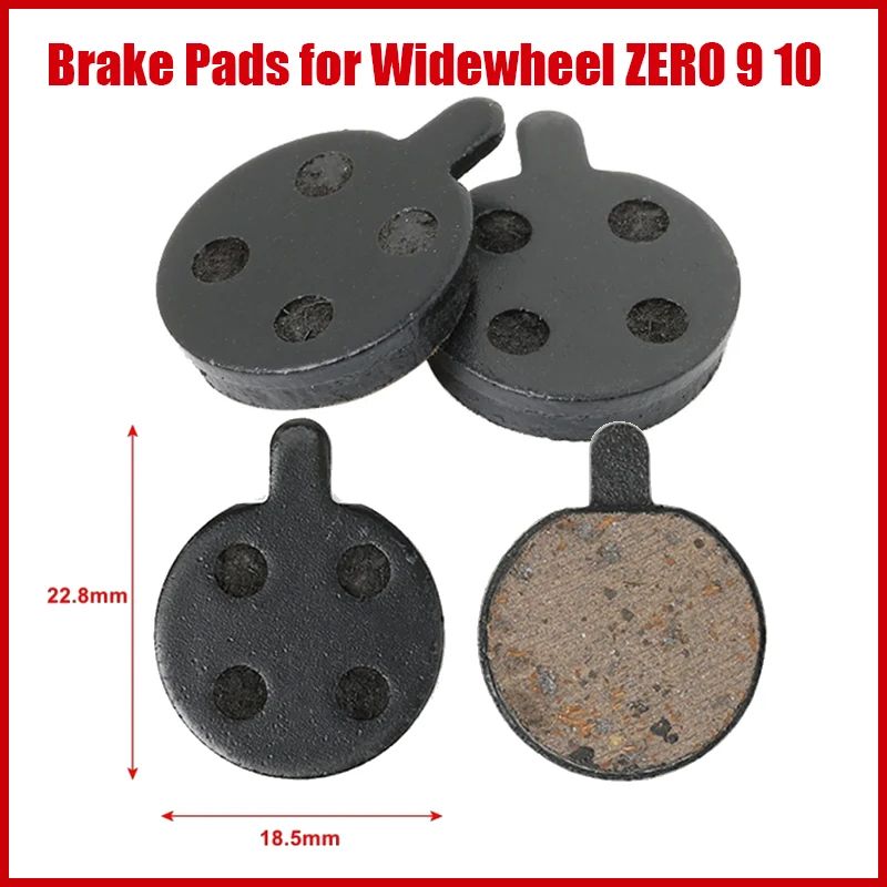 2 stücke Bremsbeläge für Widewheel NULL 9 10 Elektrische Roller Zubehör Speedway 1 2 3 Mercane Hinterrad Bremsscheibe teile