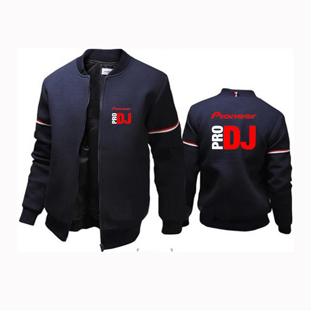 DJ Pioneer PRO 2024 New Spring and Autumn Short Men Flight Jacket Outwear Classic Coat Streetwear Comfortable Versatile Top