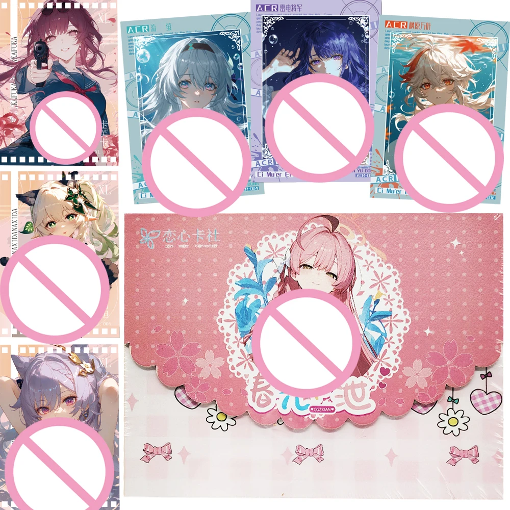 

Anime Goddess Collection Cards Highly Beloved Game Pretty Girl Limited Edition Special-shaped Enamel Cards Children Toys Gifts