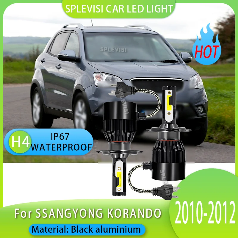 

LED Bulb with IP67 Rating 3-year warranty Headlight Auto Headlamp Waterproof 12v 60w 6000LM For SSANGYONG KORANDO 2010 2011 2012