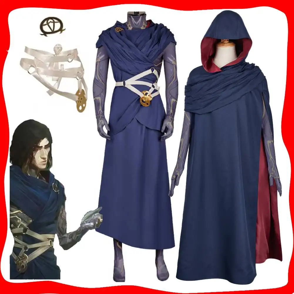 Arcane Viktor Cosplay Game LOL 2 Men Women Viktor Costume Hoodie Belt Costumes Outfits For Adult Halloween Carnival Disguise