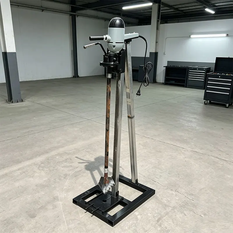 Customized Portable Mast Hydraulic Water Drill 60m Quick Fold Low Maintenance Flower Garden Irrigation Water Well Drilling Rig