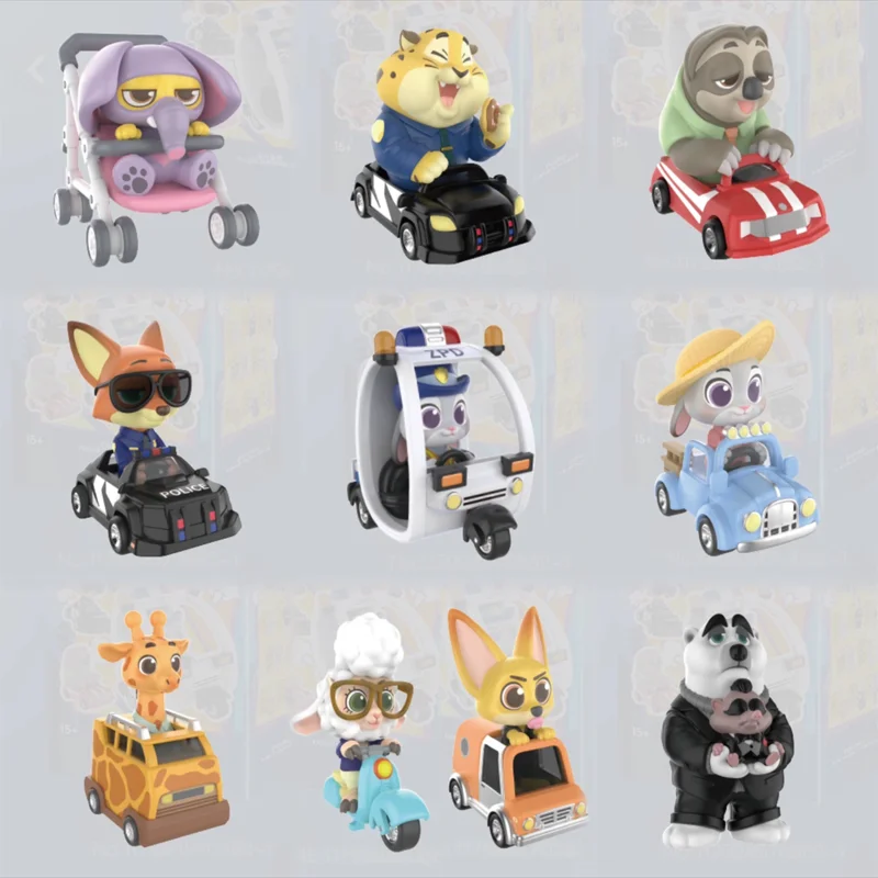 الجديد في المخزون Zootopia 2 صعود غير الماماليين أنيمي الشكل جودي هوبس نيك وايلد لطيف دمية سبيكة نموذج سيارة لعب الاطفال هدية