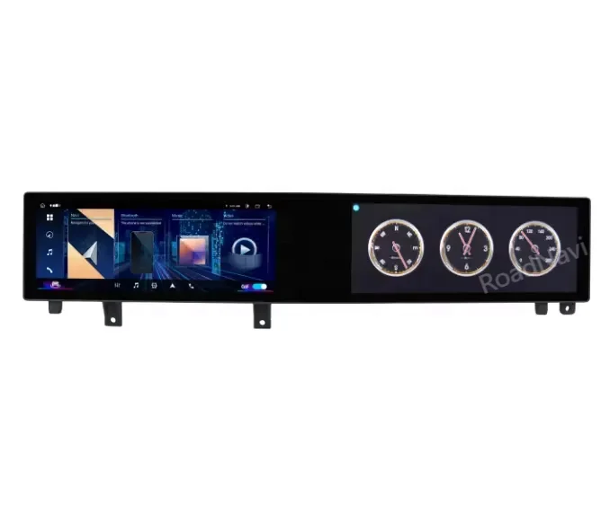 

21-дюймовая Android-магнитола RoadNavi с двумя экранами для BMW 5 серии F10 F11 CIC NBT X5 X6 F15 F16 NBT 2010-2017