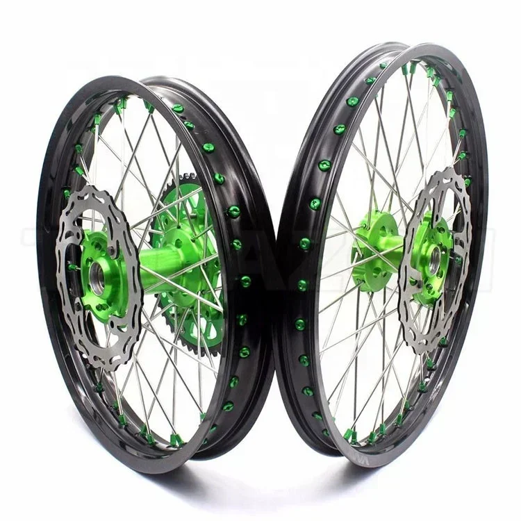 

2025 Hot Sale 36 Spoke Aluminum Motorcycle Wheels Rims Sets for BMW Ducati Triumph Kawasaki Aprilia Honda