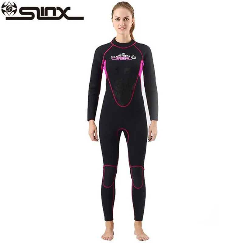 

3MM Neoprene Wetsuit Women Surf Scuba Diving Suit Equipment Underwater Fishing Spearfishing Kitesurf Swimwear Wetsuit Women