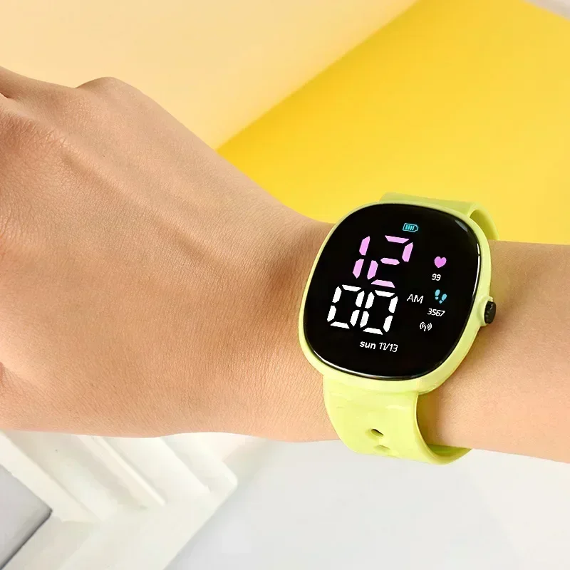 Nieuwe LED Student Elektronisch Horloge Kinderen Polshorloge Sport Waterdicht Kinderen Digitaal Horloge Kinderen relógio