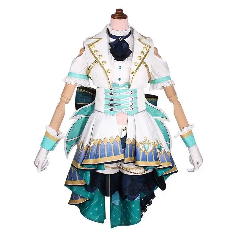 Anime! Umamusume:Pretty Derby Mejiro McQueen Jocket Suit Uniform Cosplay Costume Halloween Party Outfit Role Play For Women NEW