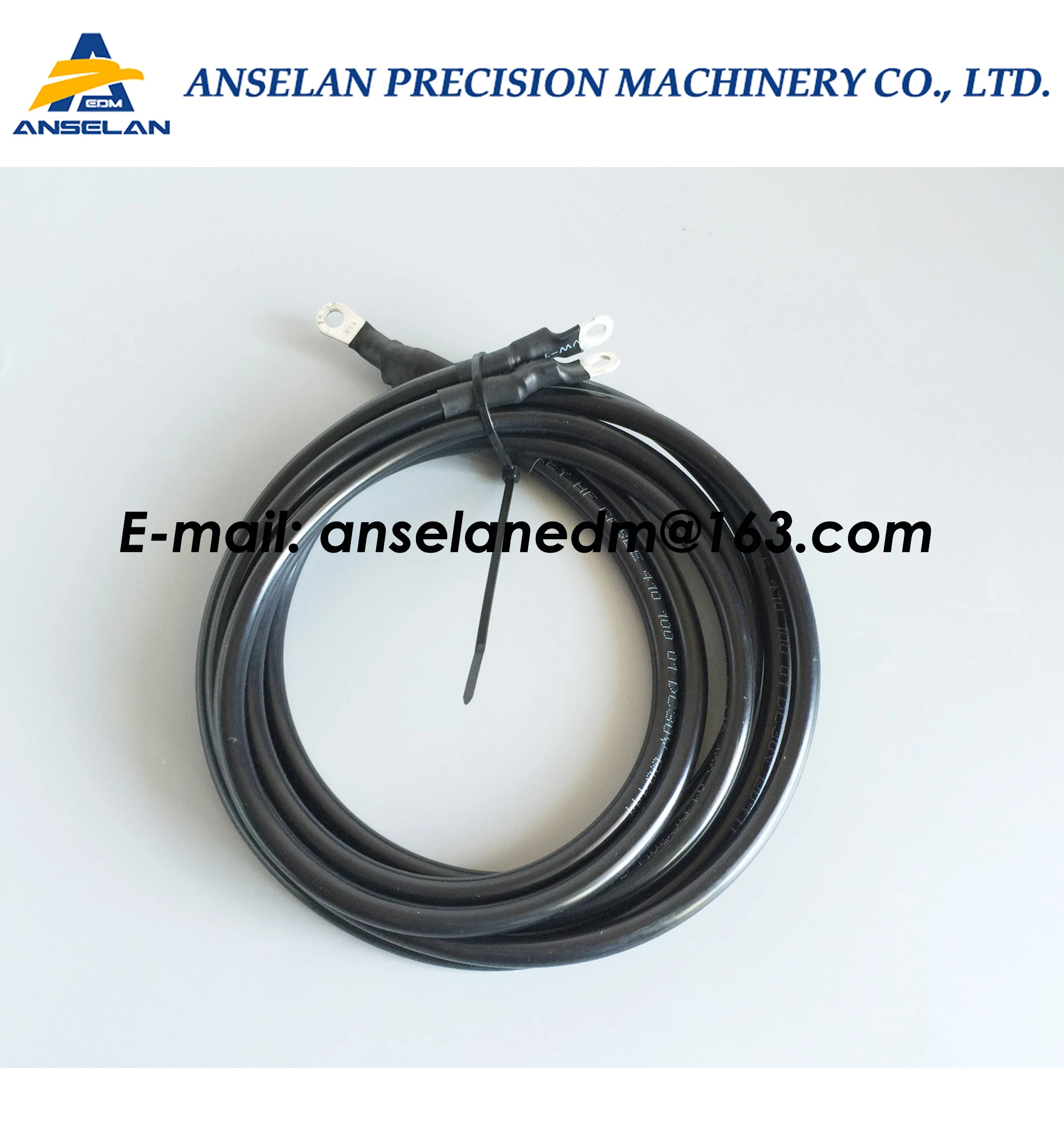 200430999 edm Ground Cable L=850mm for ROBOFIL 200/400/600 machine. Charmilles 200.430.999, C430999, 430.999 EDM Power supply