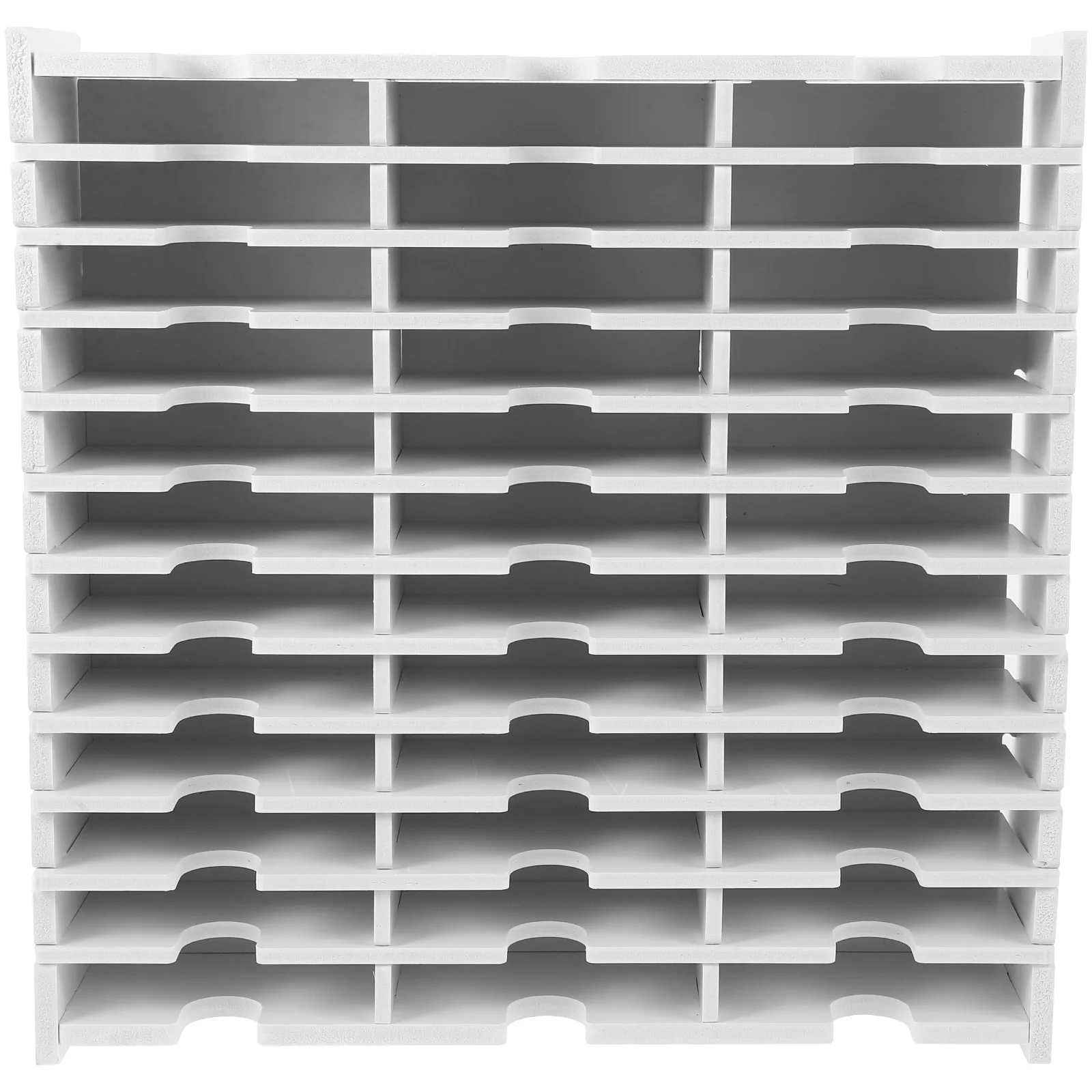 

Cell Phone Commemorate Mobile Storage Box Office 36 Grids Stamp Pad Organizer Rack Display Wooden Ink Tray CD Container