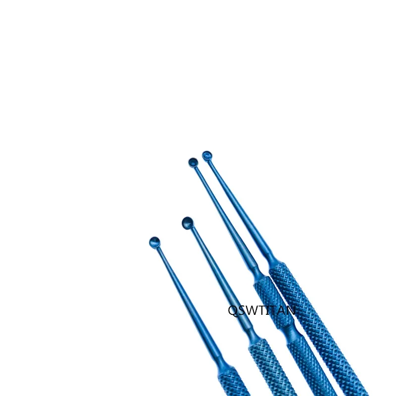 Chalazion Curette Micro Forceps single/Double Ended Curette Veterinary Ophthalmic Pet Surgical Instrument