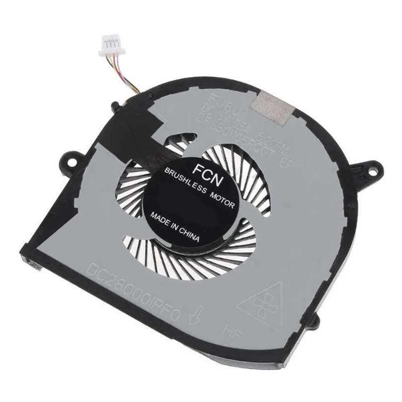 CPU+ GPU Cooling Fan for Dell XPS 15 9570 7590 Precision 5530 P56F002 Laptop CPU+GPU Cooling Fan