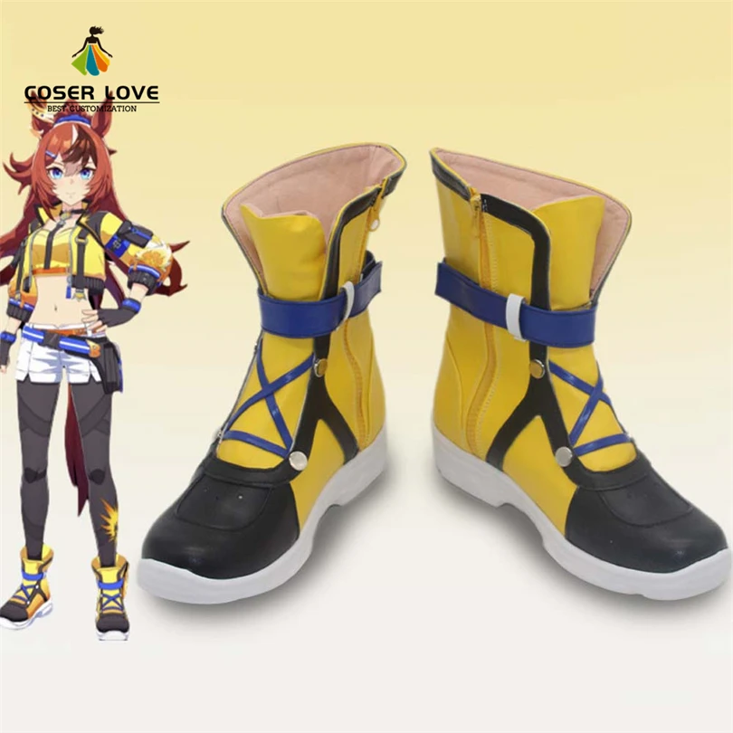 

Косплей-ботинки Uma Musume Bubble Gum Fellow POPPING для Хэллоуина, карнавала, конвенций и мероприятий