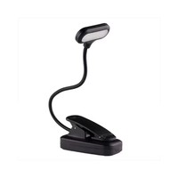 Mini Portable LED Book Light Eye Protection Reading Lamp Flexible Adjustable No Battery Learning Desk Lamp Easy Clip Night Light