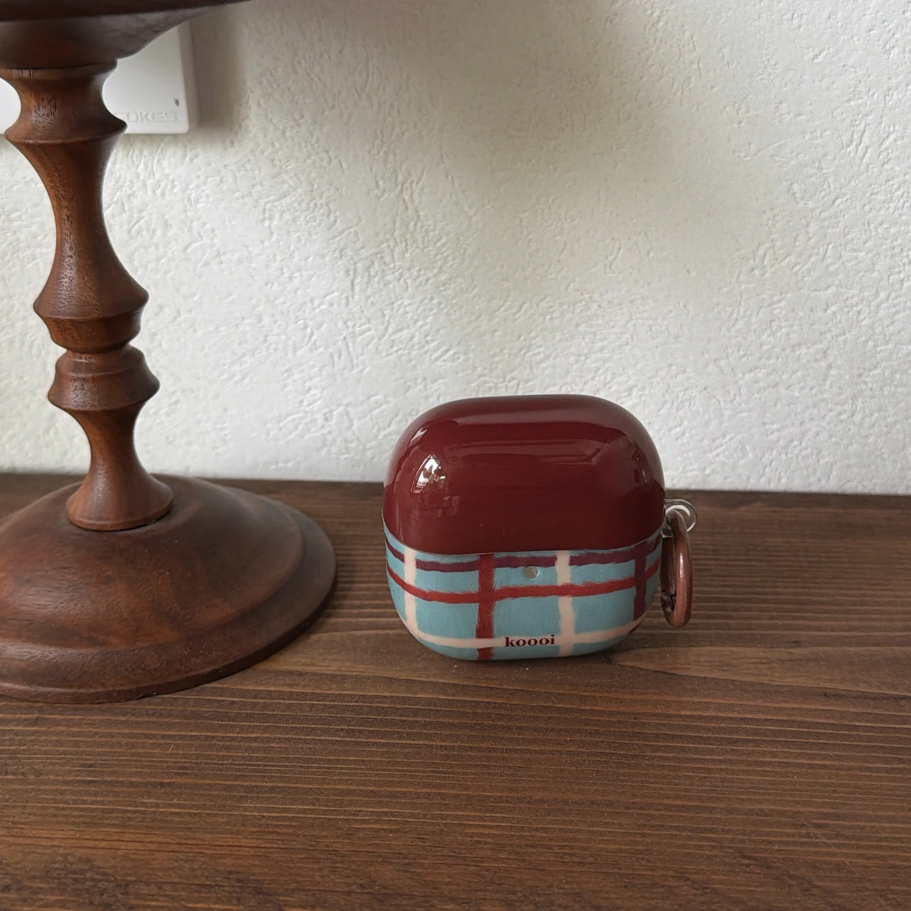 

Korea Fashion Brown Plaid Splicing Pattern Earphone Case For Samsung Galaxy Buds 3/Buds 3 Pro/2 Pro Shockproof Protection Case