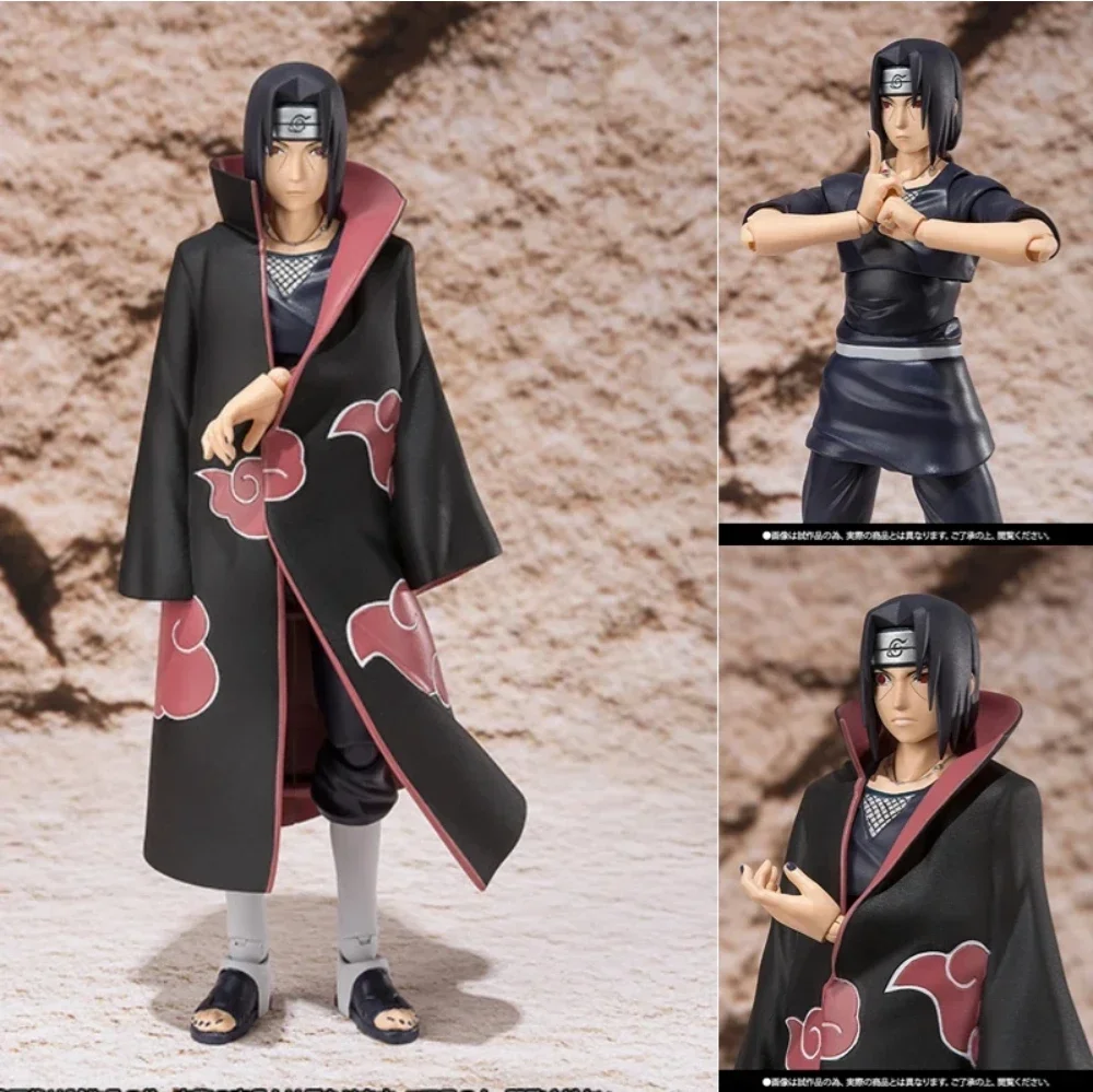 In Stock SH Figuarts SHF Naruto Shippuden Uchiha Itachi Itachi God Anime Action Figure Brinquedos Toy Model Gift