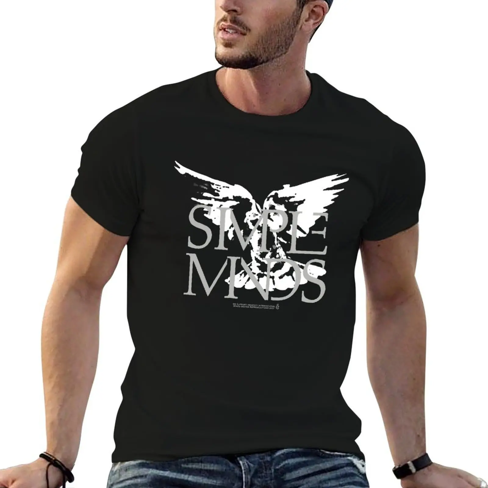 

Simple Minds - Once Upon A Time Dove of Peace T-Shirt funny t shirts man funny t shirts cotton cotton t shirt man T-Shirt