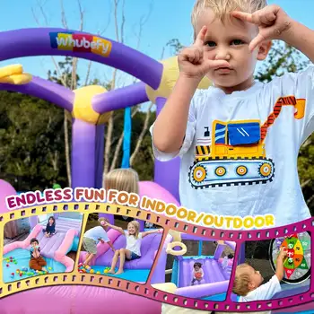 8 最佳銷售 充氣彈跳床水滑梯 - №8