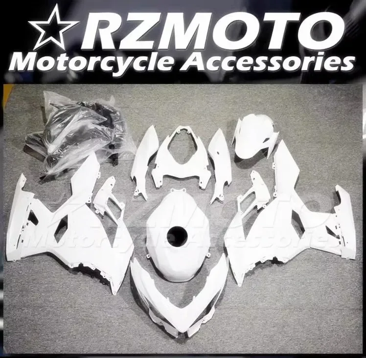 4Gifts New ABS Motorcycle Fairings Kit Fit For Kawasaki EX 250 400 2019 2020 2021 2022 2023 19 20 21 22 Bodywork Set White