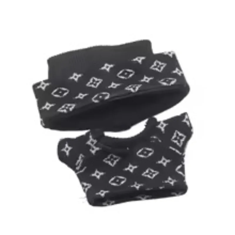 17 cm 1a generazione, 2a generazione, scatola cieca di terza generazione Labu tesoro piangente 10 cm maglione per bambola in cotone cappello lavorato a maglia stampato