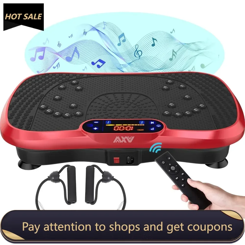 

Vibration Plate Fitness Platform Exercise Machine Vibrating Shaking Full Body Shaker Workout Power Waver Vibrate Stand Shake