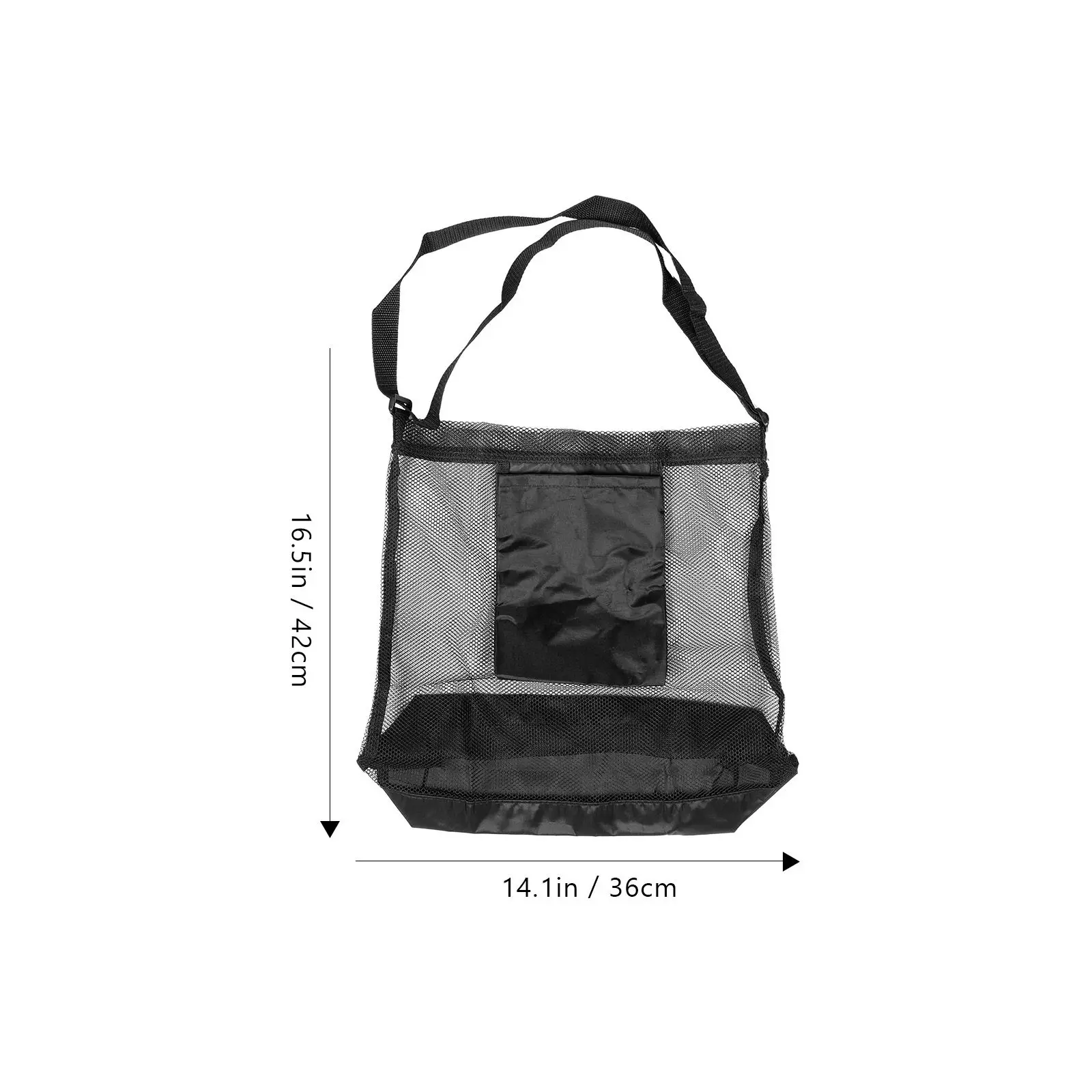 Mesh Foraging Bag Large Capacity Crossbody Multi-Function Shoulder Bag Outdoor Fruit Mushroom Garden Supplies Portable Reusable view 5