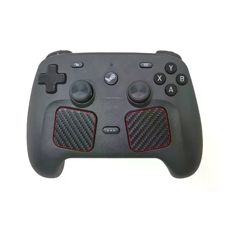 10/14Pcs For Controller Carbon Fiber Textured Joystick Cap Button Sticker For Controller 2 Game Controller Stickers