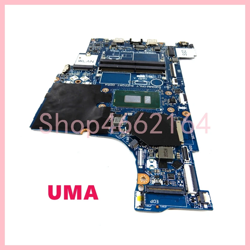 Imagem -05 - Laptop Motherboard para Dell Mainboard Cpu i3 I56th 7th 8th Gen Uma pm Gpu Latitude 3490 3590 Inspiron 5570 5770 La-f115p