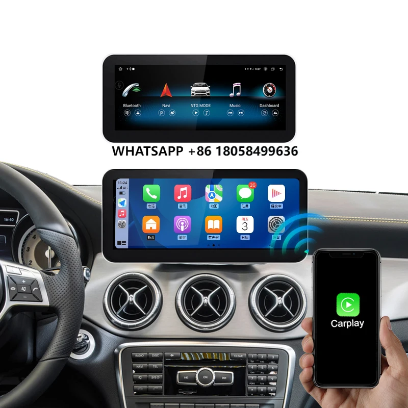 

10.25'' Android Multimedia Player Car Audio Upgrade Screen for Mercedes Benz NTG4.5 NTG5.0 Car Android Player