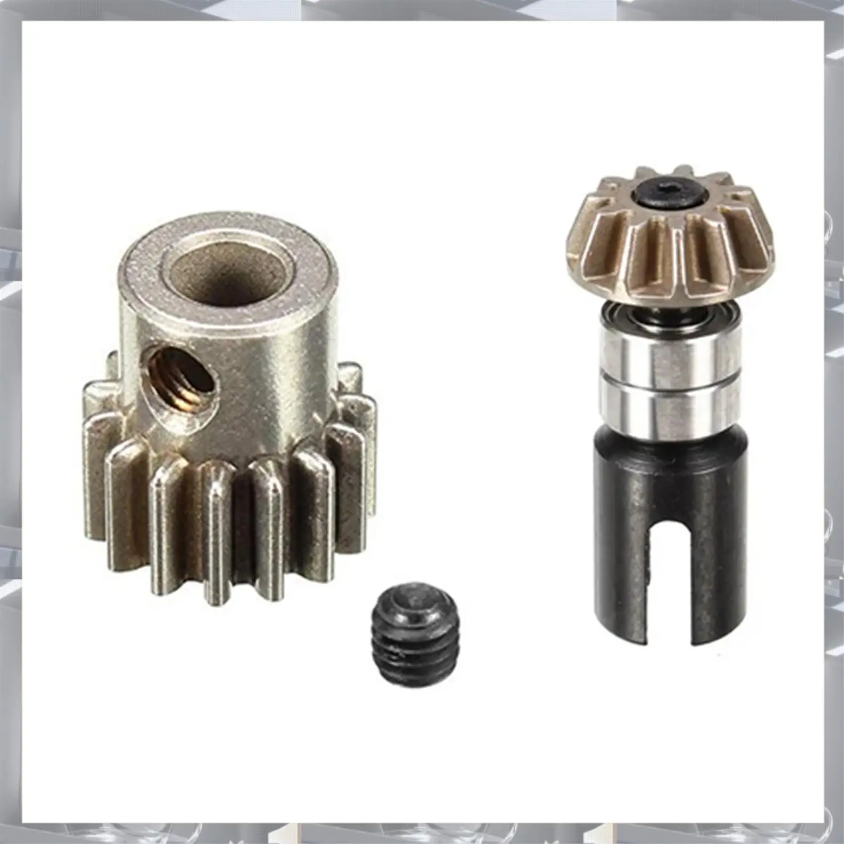 A84F-2 Set Voor JLB Racing CHEETAH 1/10 Borstelloze RC Auto Onderdelen Accessoires, 15T Motor Gear EA1040 & Front Driver Set EA1056