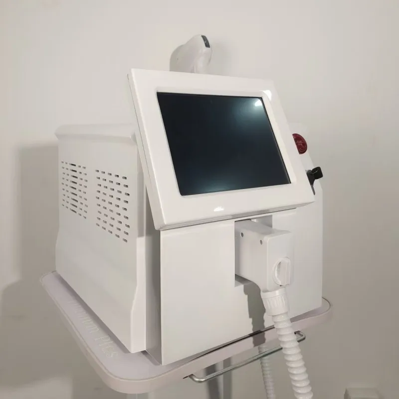 

Лазерный аппарат для удаления волос 4000 Вт с системой охлаждения Ice Platinum, диодный лазер 808 нм, три длины волны 755, 808, 1064 нм