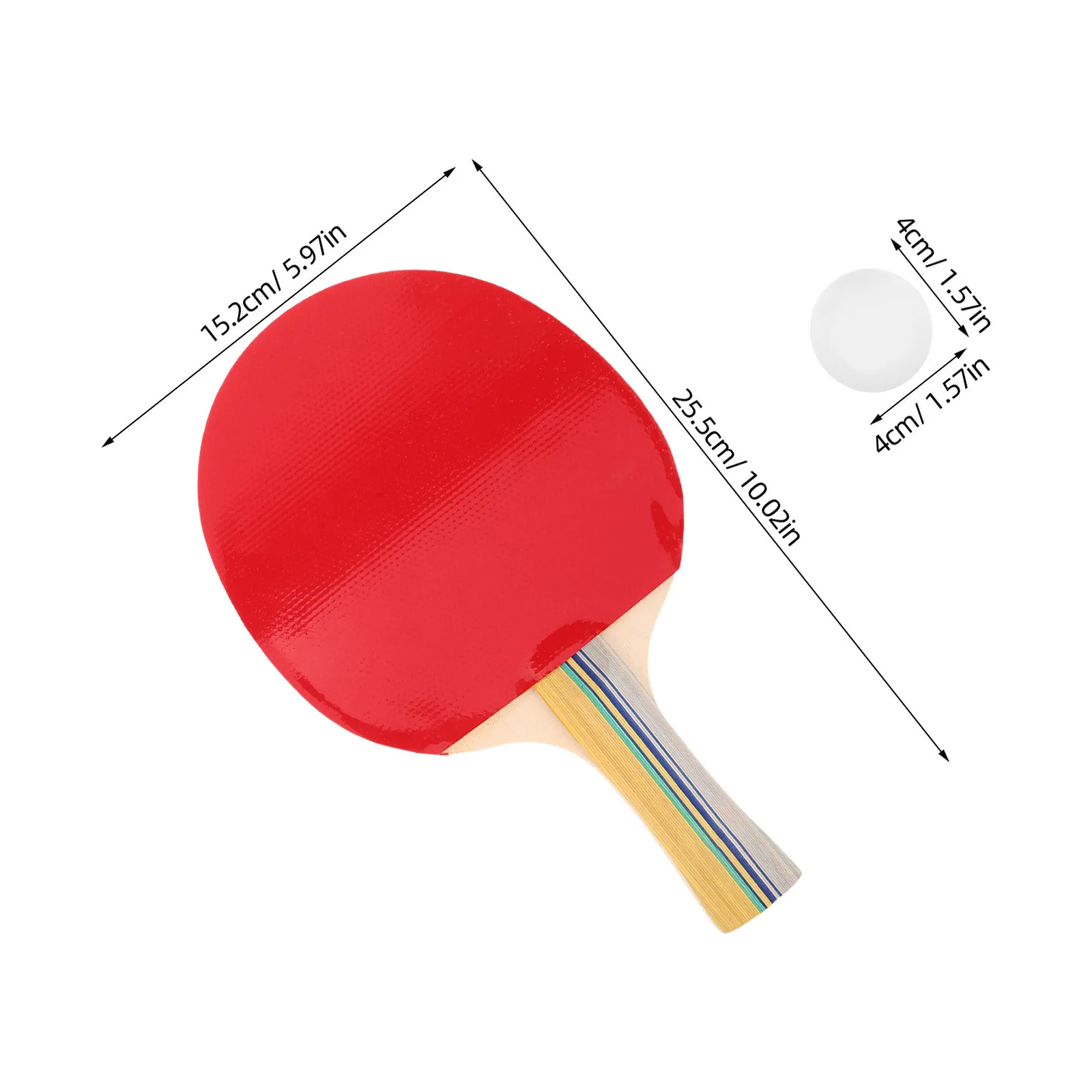 مجموعة مجداف تنس الطاولة بمقبض طويل وفراغات خشبية للرسم بنفسك، طقم محمول للاستخدام الداخلي والخارجي، ممارسة الحفلات العائلية