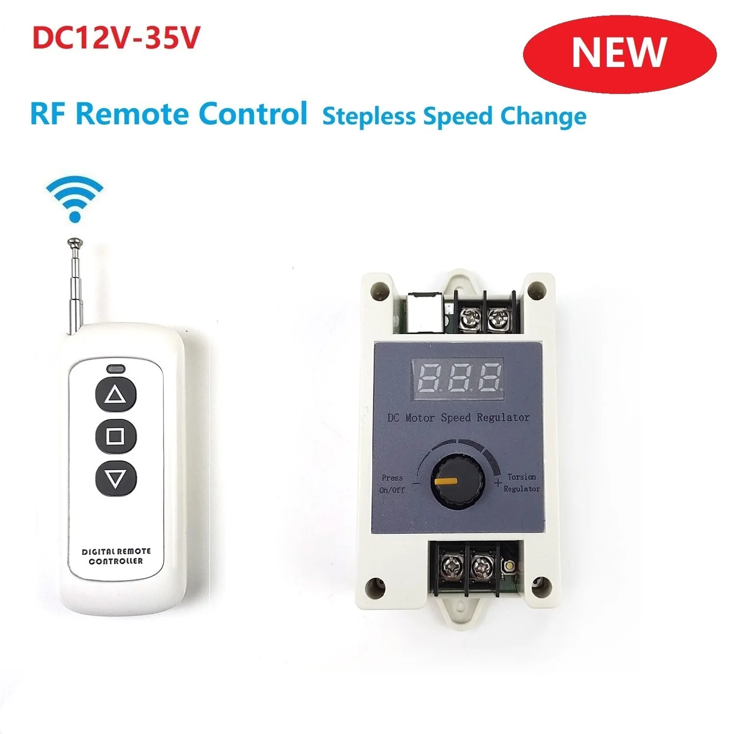 RF Radio Frequency Remote Control Linear Actuator Telescopic Motor DC Motor Stepless Speed 12V-24V