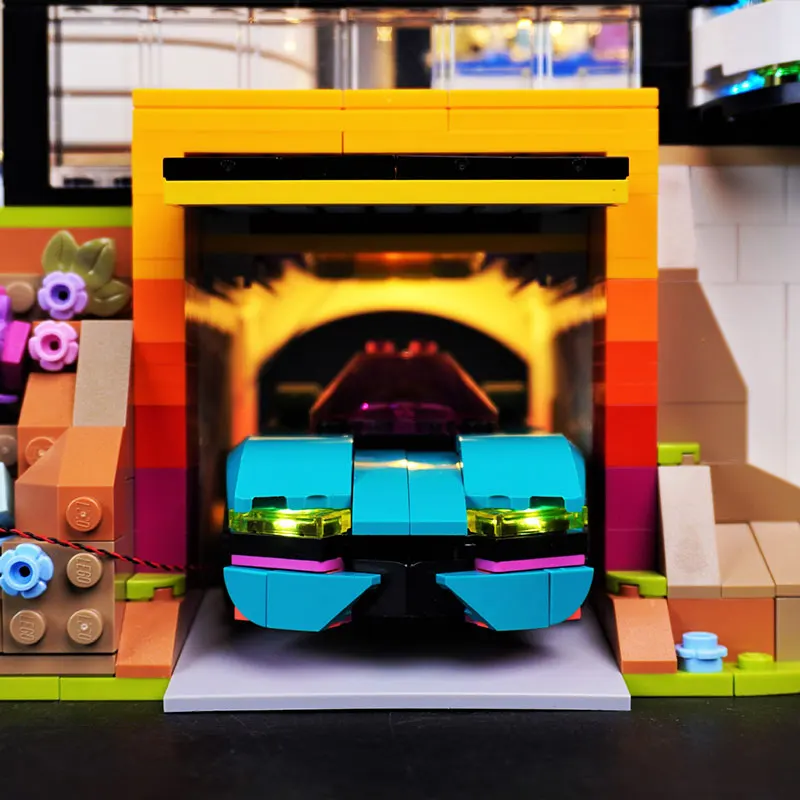 LED Light Kit For LEGO Friends 42639 Andrea's modern mansion Lamp DIY Toys Gift (Not Include Building Blocks Bricks Sets Model) view 5