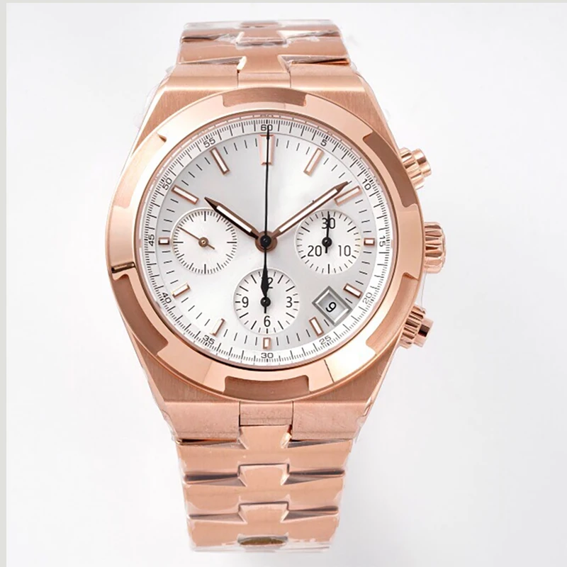 Top Quality Fully Function OVERSE 42.5MM Super Clone 7750 Automatic Chronograph Mechanical Movement 5500 Watches