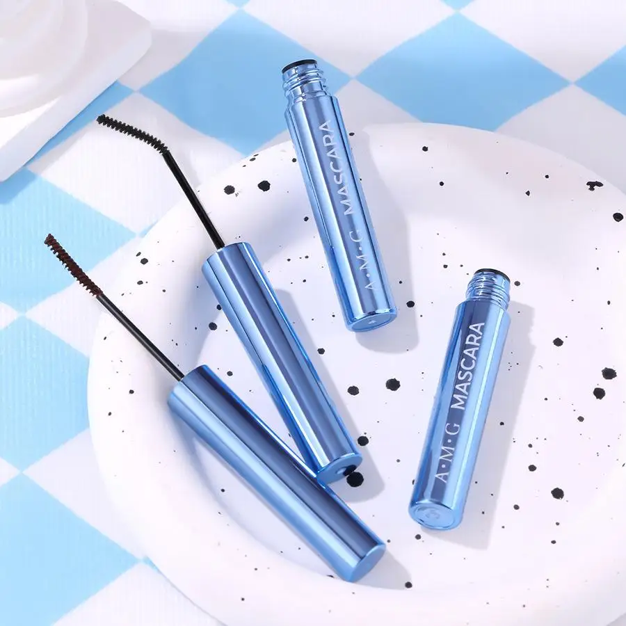 ブラックブラウン曲げやすいマスカラ延長黒 3D まつげマスカラエクステンション防水持続まつげまつげ N6F8