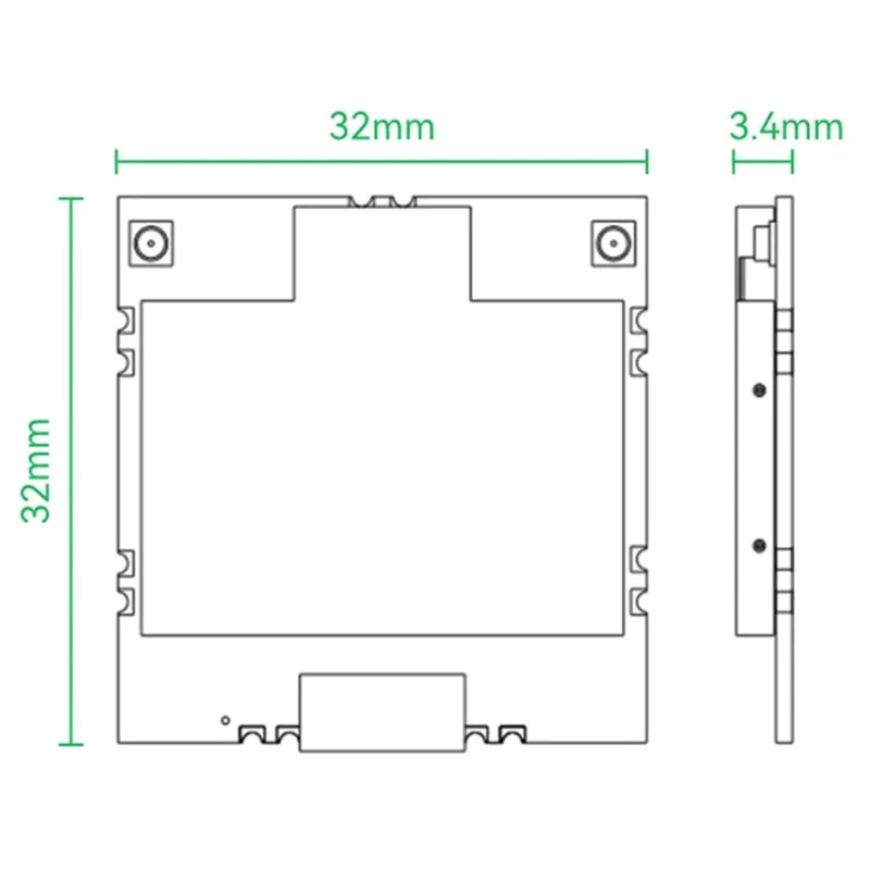 A96T 5Pcs BL-M8812EU2 Long Distance Drone 5G High-Power Wifi Module 5V Aerial Photo Transfer To USB External PA 867Mbps