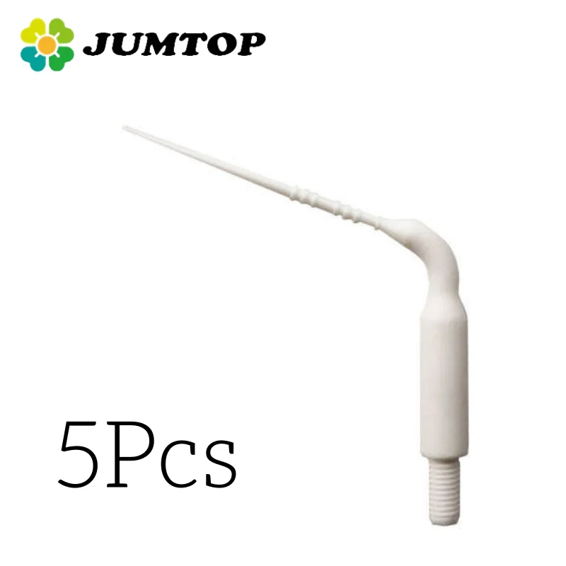 

JUMTOP 5Pcs Dental Endo Irrigator Tip for Root Canal Treatment Ultrasonic Air Scaler Handpiece Head Endodontic Tips