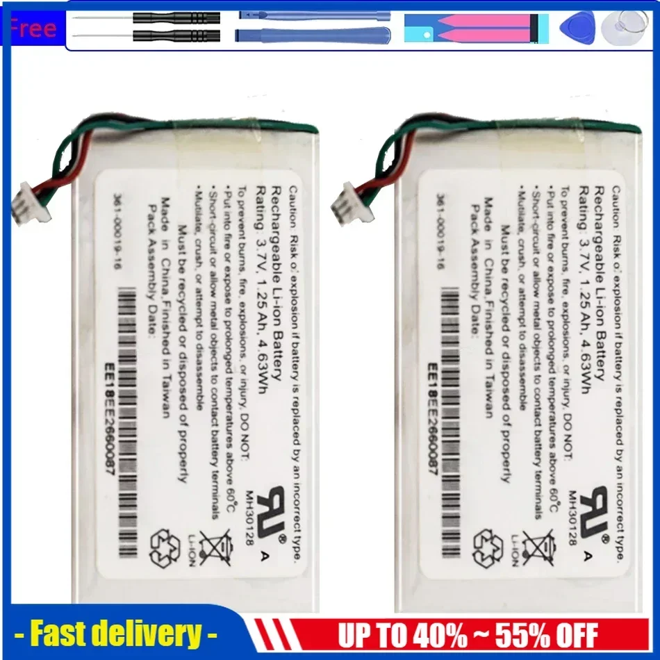 

Battery For GARMIN Nuvi 1300 1340T Pro 1350 1350T 1370 1370T 1375T 1390 1390T 1490 GPS Batteries 1240mAh Full Capacity
