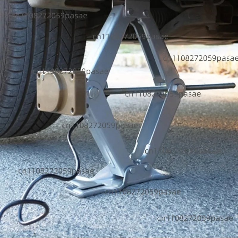 12V Electric Jack, Electric Wrench, and Scissor-Type Portable Tire-Changing Tool for Cars