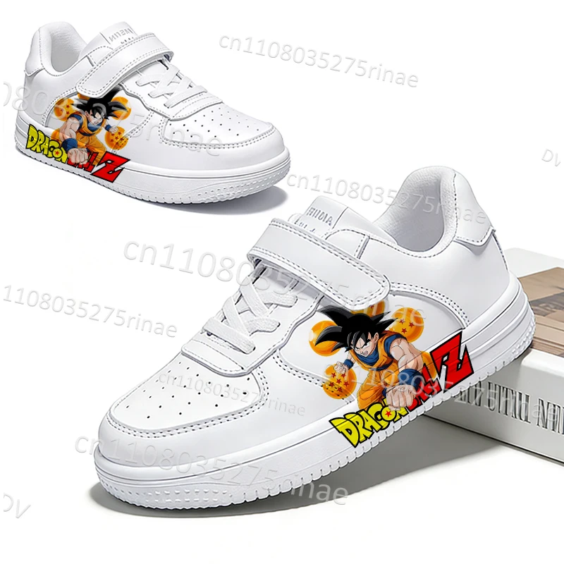 

Dragon Ball Son Goku Print Design Boys Girls Kids Sport Shoes Non-Slip Soft Platform Comfortable Fashion Breathable Casual Shoes