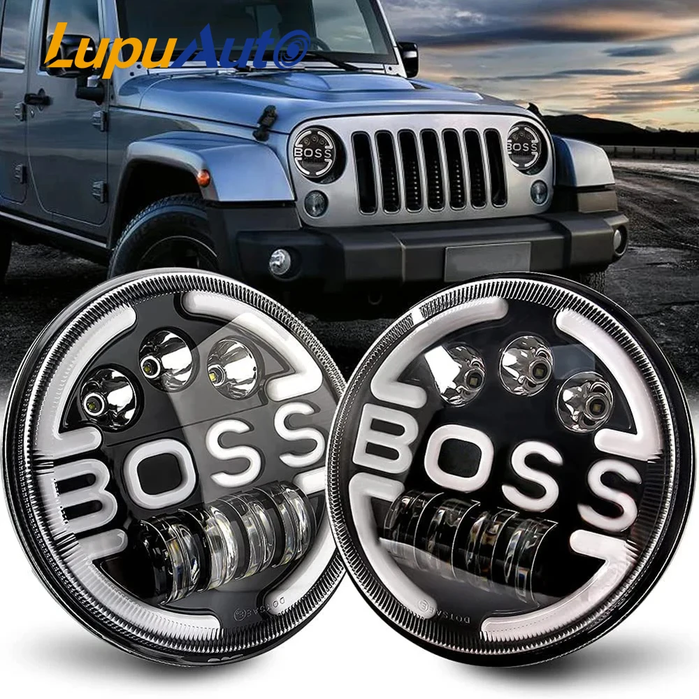 2 шт., 7-дюймовые дневные ходовые огни