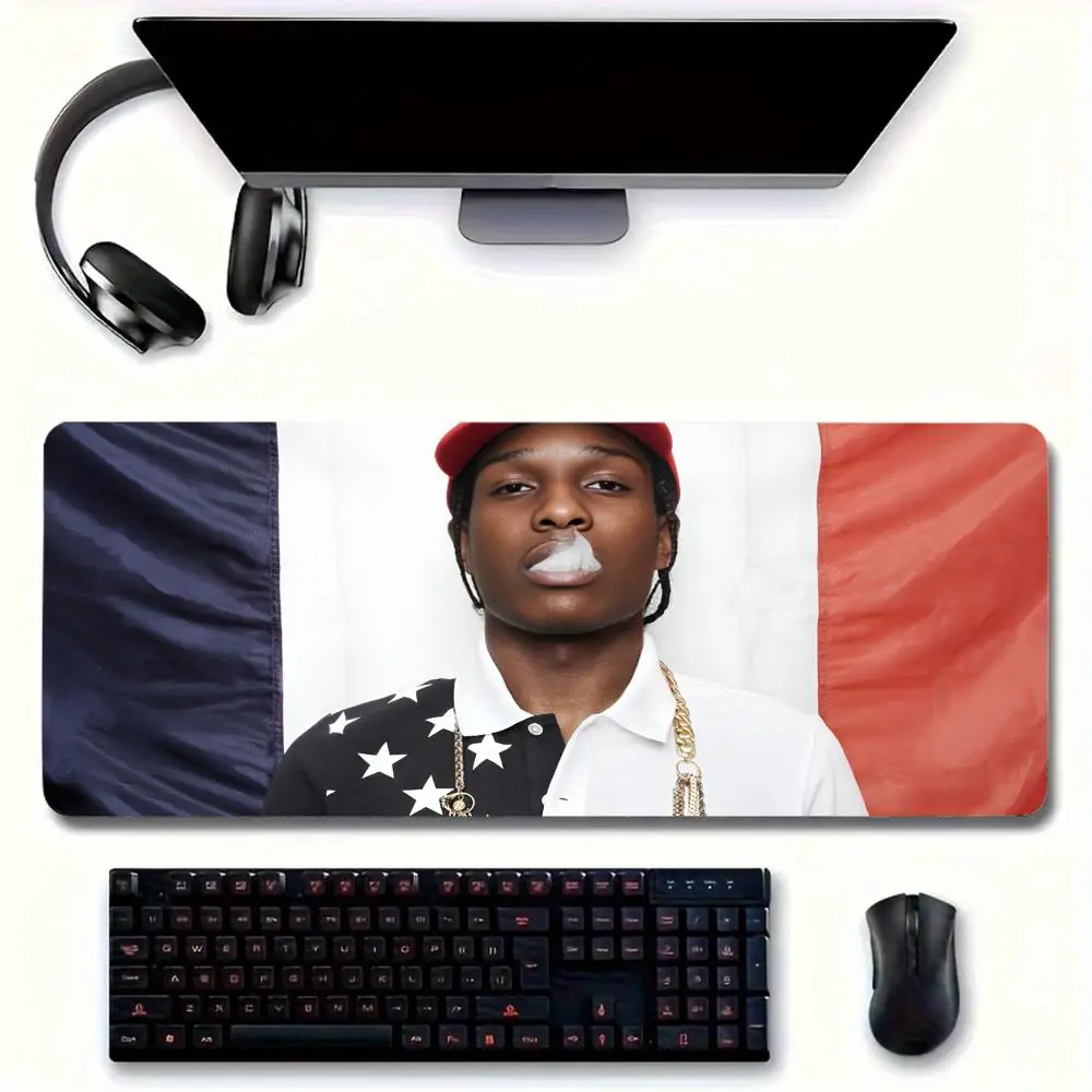 Singer Is A-Asap R-Rockys MINISO Mousepad Large Mousepad For Home Office Waterproof Desk Pad Computer Mousepad Keyboard Pad Ga