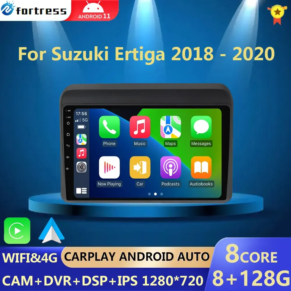 

For Suzuki Ertiga 2018 - 2020 Car Radio Multimedia Video Player Navigation GPS Android 13 No 2din 2 din DVD