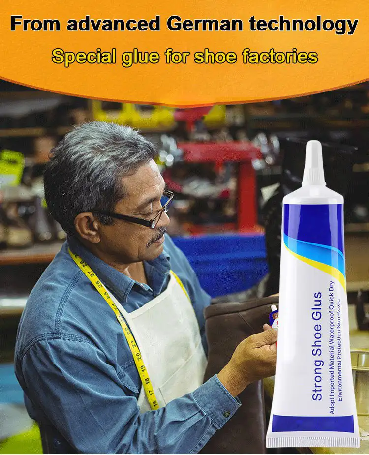 60ml Shoe Glue Shoemaker Repair Waterproof Wear-Resistant Strong Shoe Adhesive For Sneakers