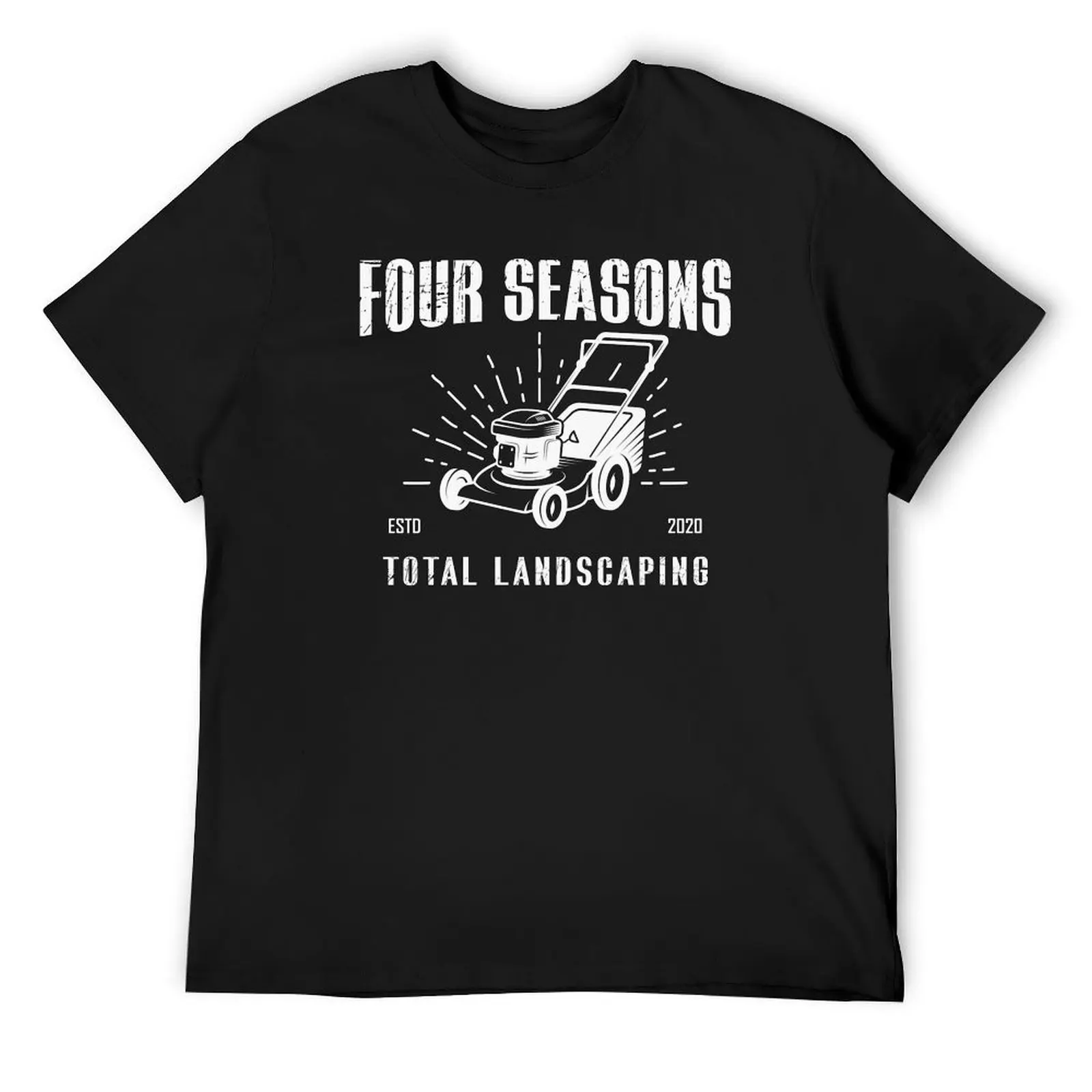 Four Seasons Total Landscaping T-Shirt sweat korean fashion summer tops T-shirt men