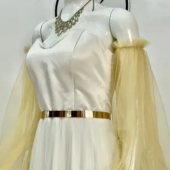 新娘長袖可拆式女婚紗禮服派對禮服及配件,多種顏色可選 8 最佳銷售 正式禮服的可拆式袖子 - №5