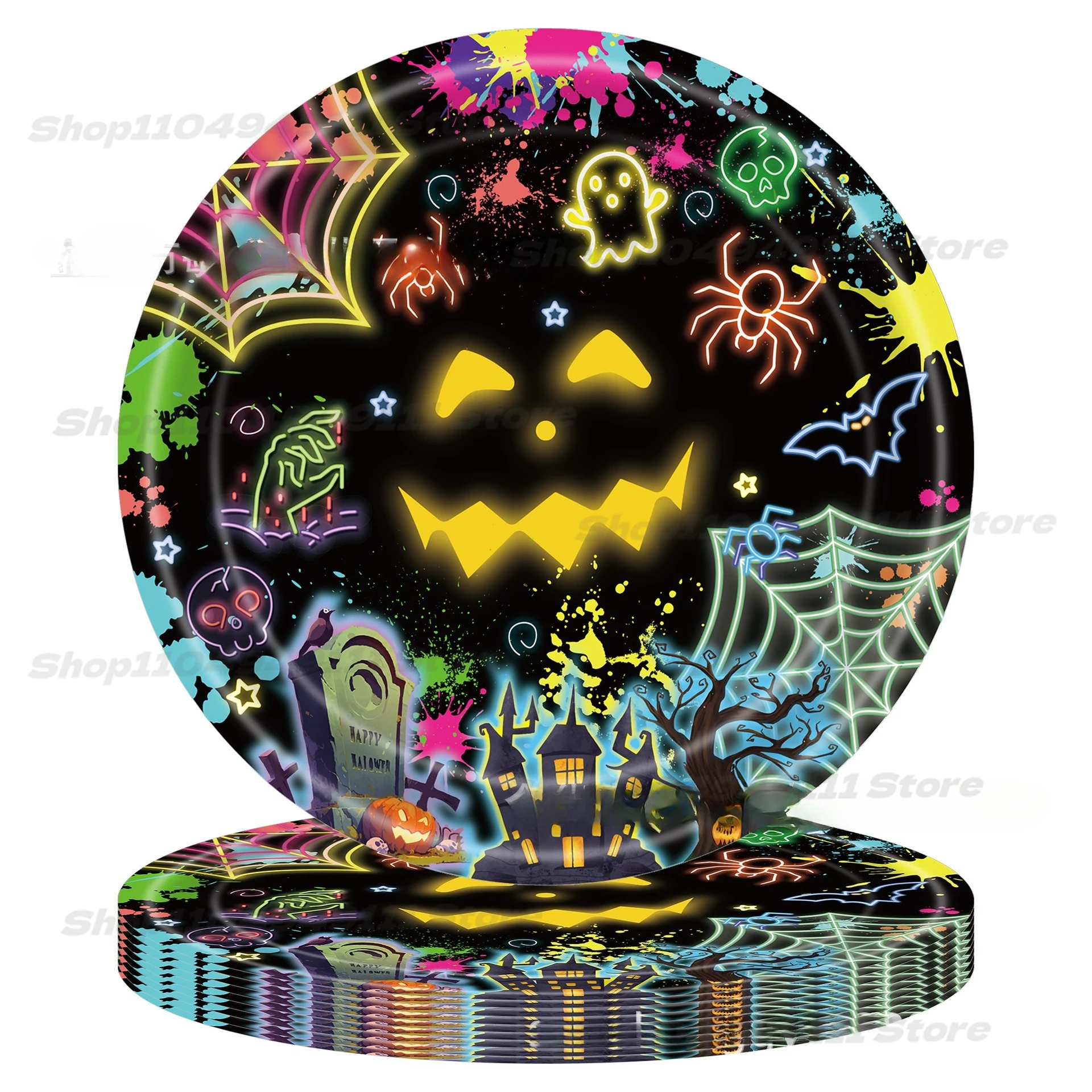 

Mexican Fiesta Carnival Skull Foil Balloons Day of the Dead Plates and Napkins Party Supplies Halloween Party Decorations