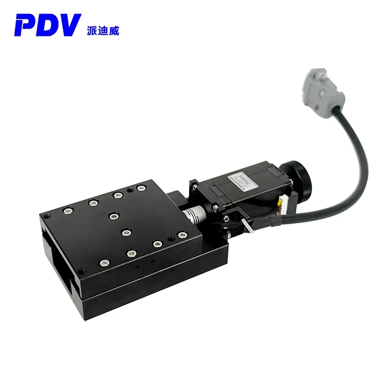 

PP110-30H Точная электрическая платформа для переводки, станция смещения оси X, моторизованный линейный столик Высокоточный линейный столик