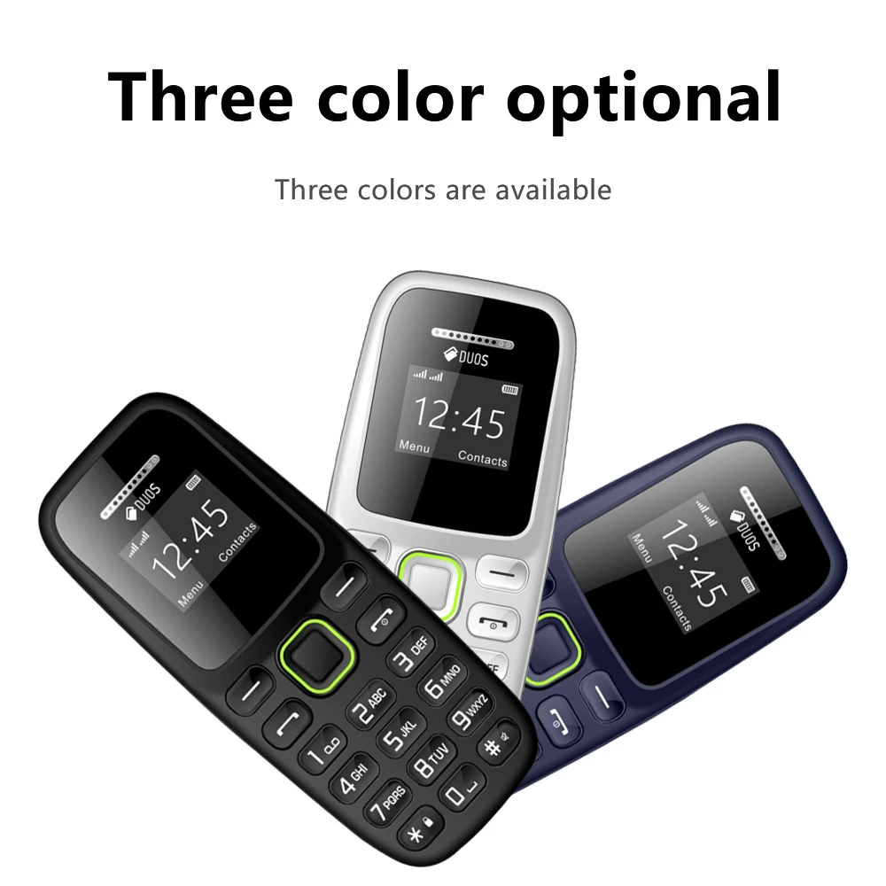 BM310 Unlocked Mini Mobile Phone Magic Voice Bluetooth Earphone Dual SIM Automatic Call Recording Low Radiation Small Cell Phone